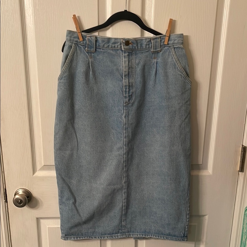 Classic Denim Skirt